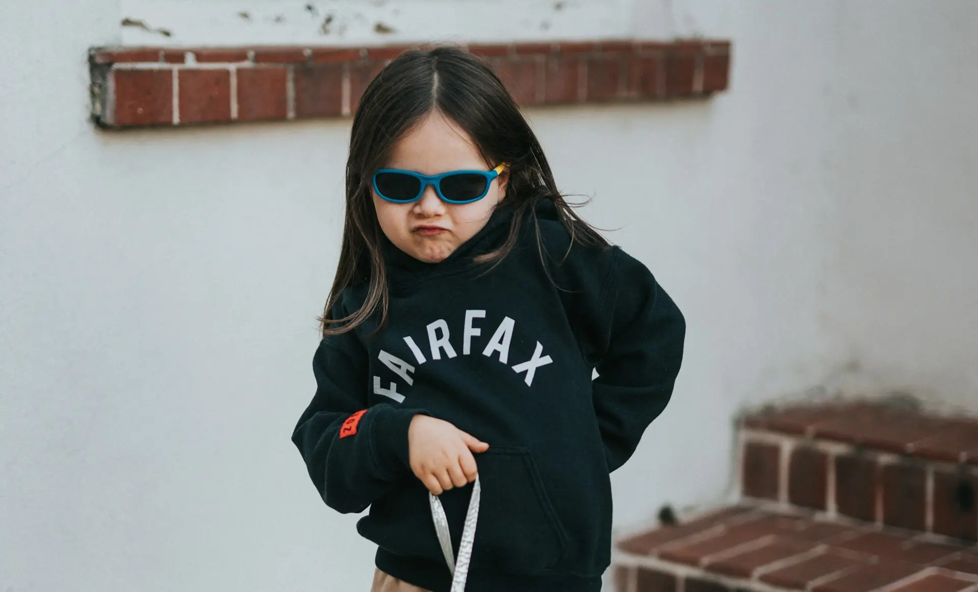 image of a girl in a black sweater